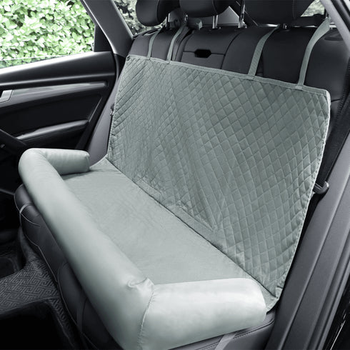 Hunde-Reisebett fürs Auto | Kratz- und Schmutzschutz